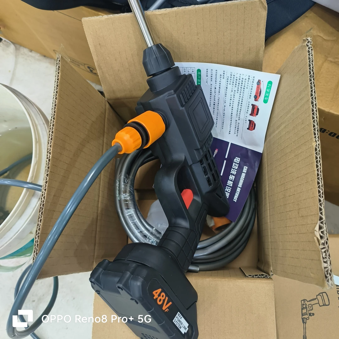 锂电洗车机一电一充（直喷雾喷都行）