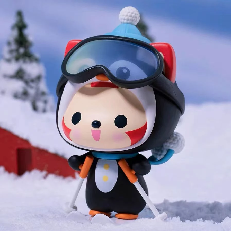 正品阿狸瑞雪融融潮玩盲盒迷你公仔车载摆件公仔手办生日礼物