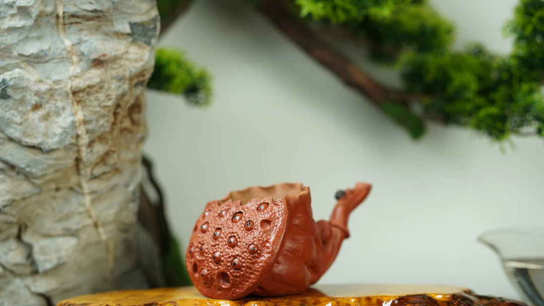 【莲蓬】宜兴原矿手工公道杯