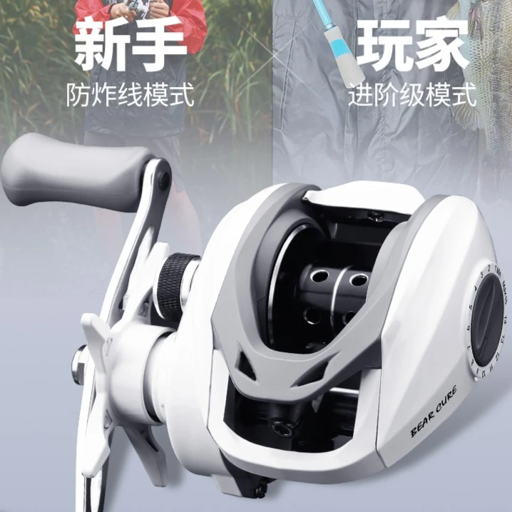 防炸线路亚小白轮大物远投打黑超轻渔轮协力报警海钓水滴轮