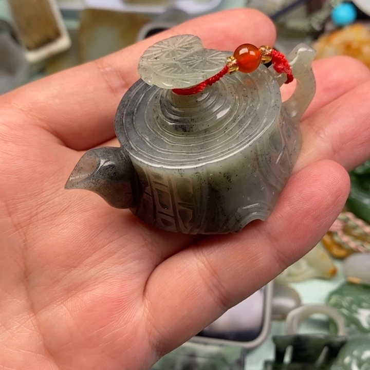 和田玉茶壶未镶嵌R****e