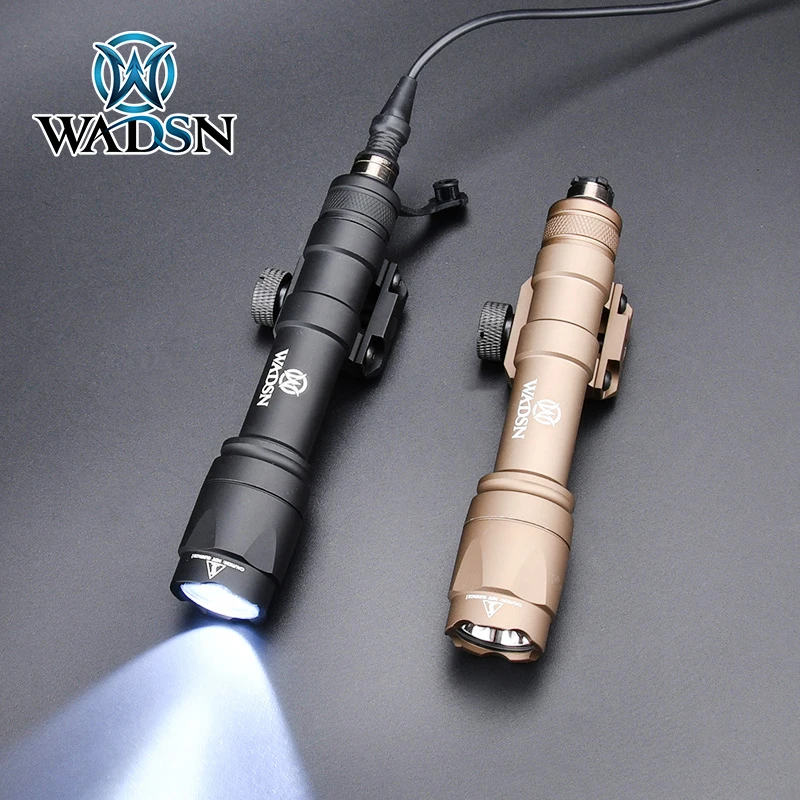 战术沃德森M300AM600手电筒超亮LED强光照明20MM导轨手电皇冠头