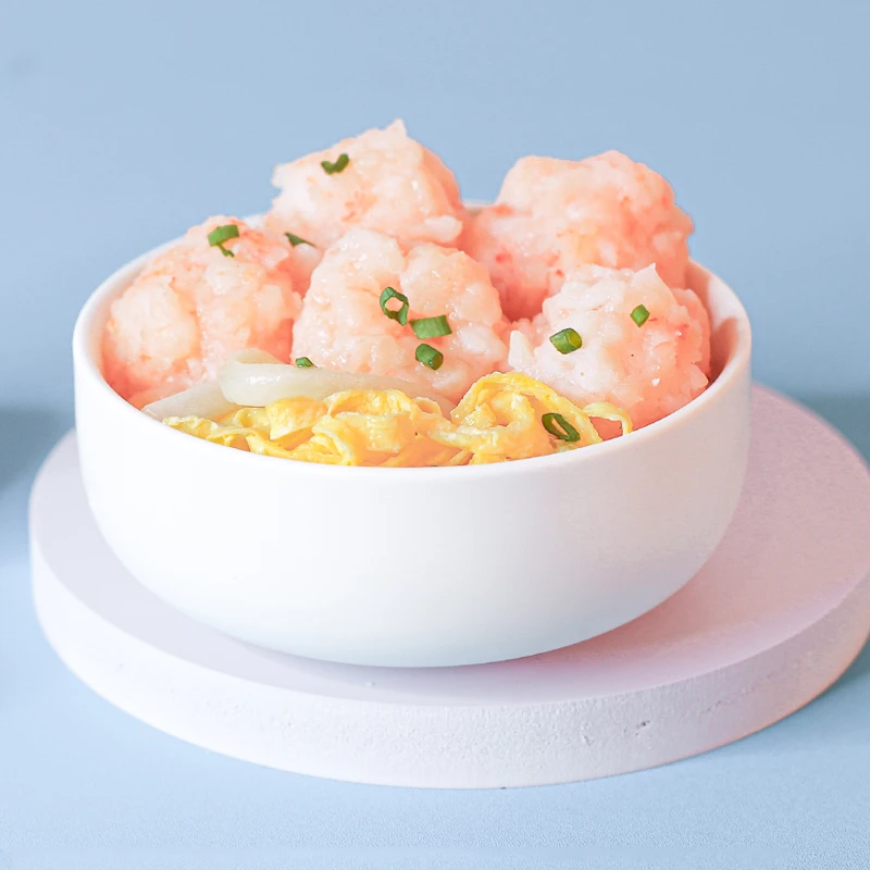 大洋世家 7包新鲜鲜美虾滑 正宗饱满煲汤火锅食品特大号 顺丰冷链