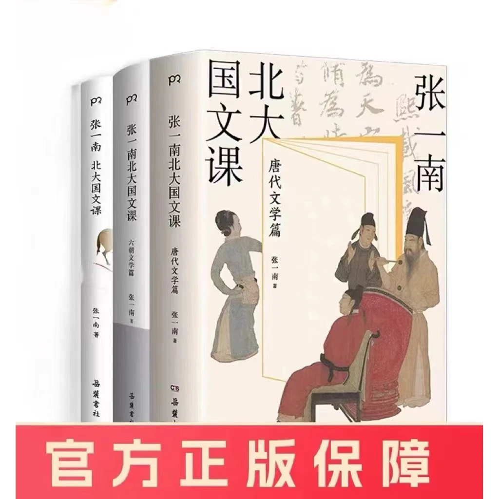 【杜子建推荐】张一南 北大国文课系列（3册）