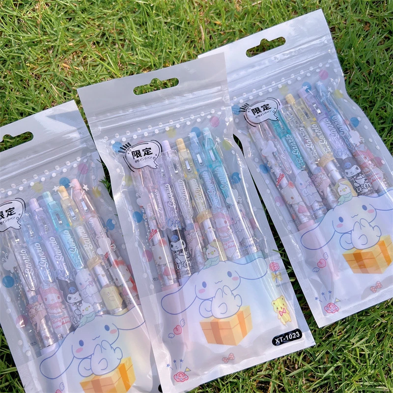 0.5丝滑耐写按动中性笔diy