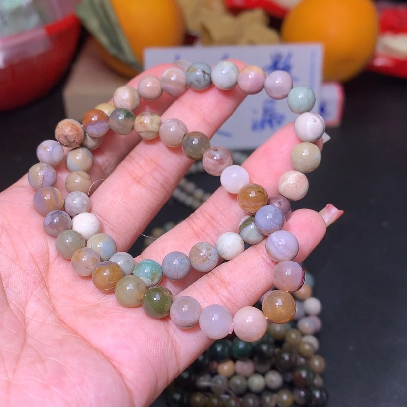 【闪购商品】石英质玉手链合金爱***味3