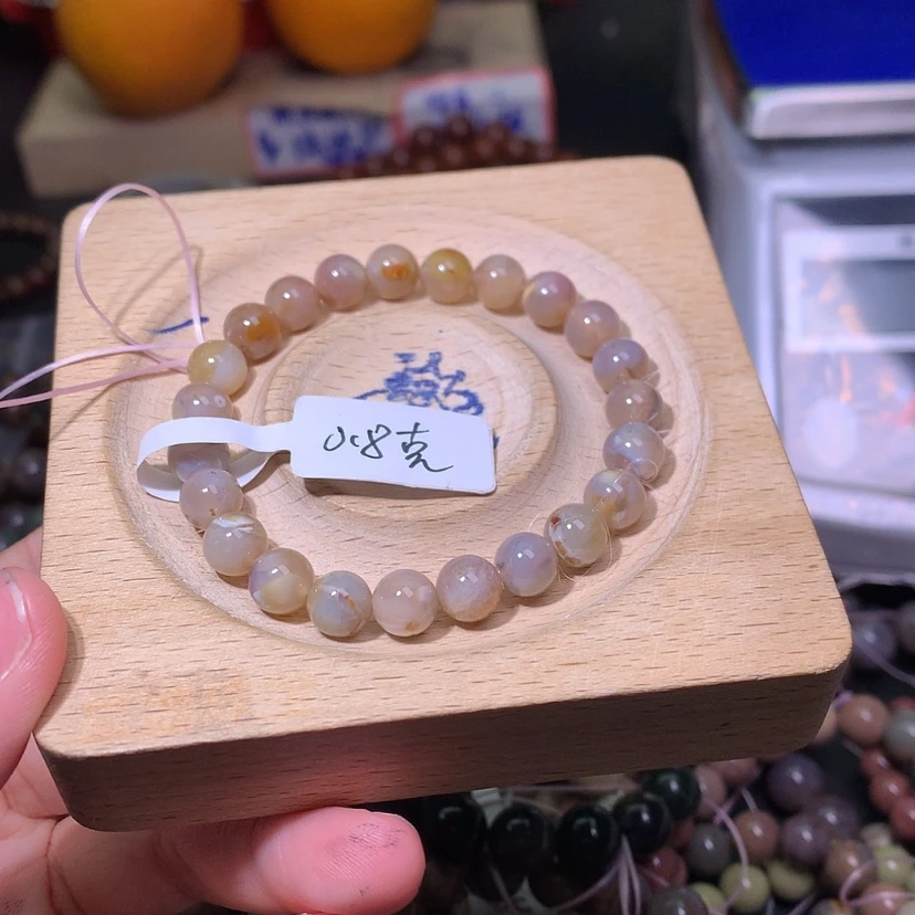 【闪购商品】石英质玉手链合金饮***水86