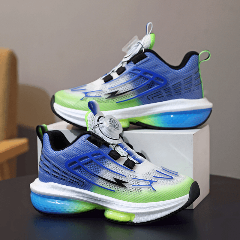 BKG 儿童鞋2024春秋款男童运动鞋透气网专业大童跑步鞋子体考跑鞋