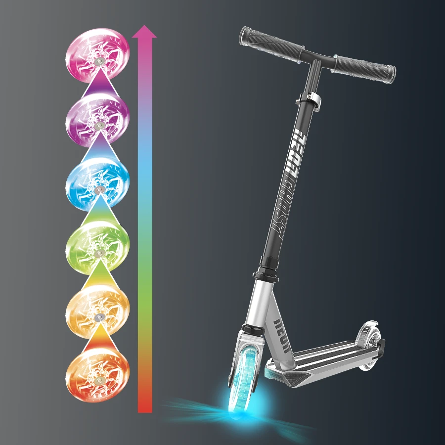 菲乐骑儿童两轮滑板车6-12岁滑板车男女滑板车