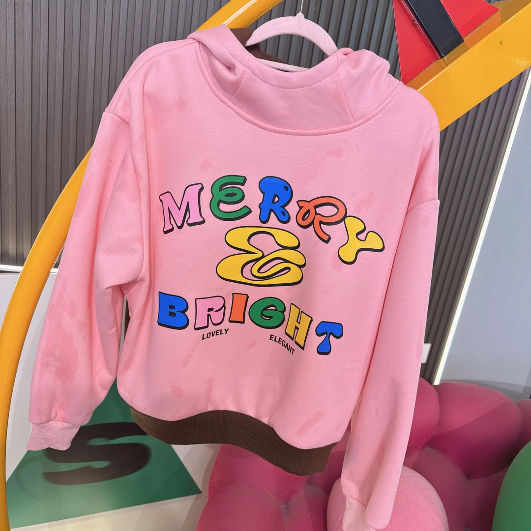 清仓A250冬装新款原创宽松时尚显瘦洋气减龄纯棉加厚加绒卫衣女潮