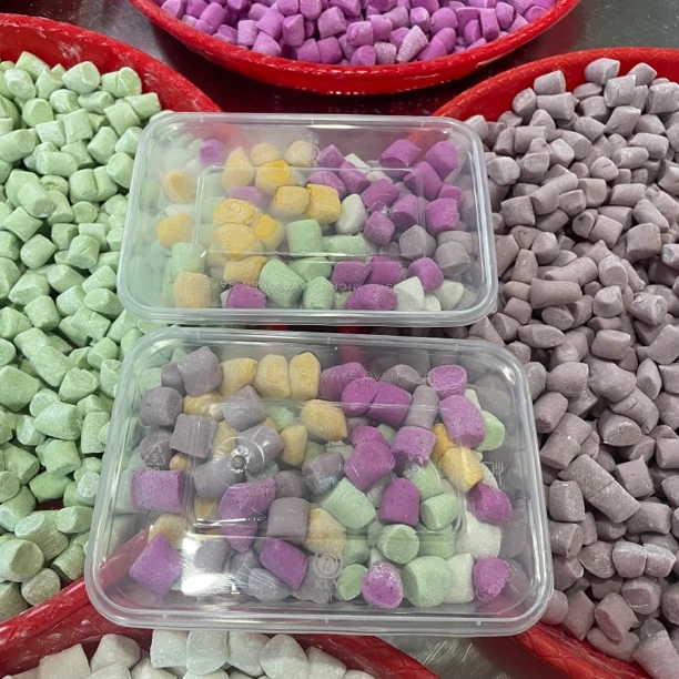 果蔬丸2盒1斤（紫薯，南瓜，芋头，火龙果，菠菜）