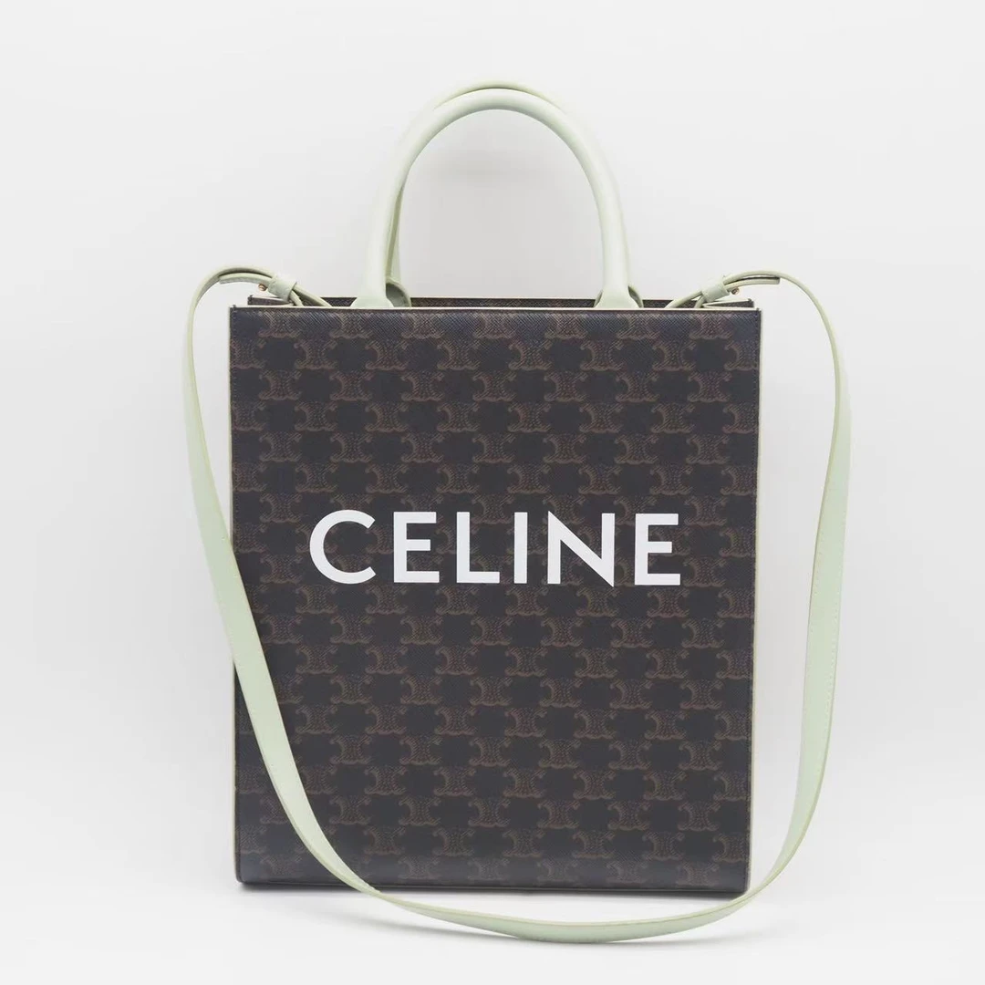95新 Celine/思琳 老花中号琴谱包