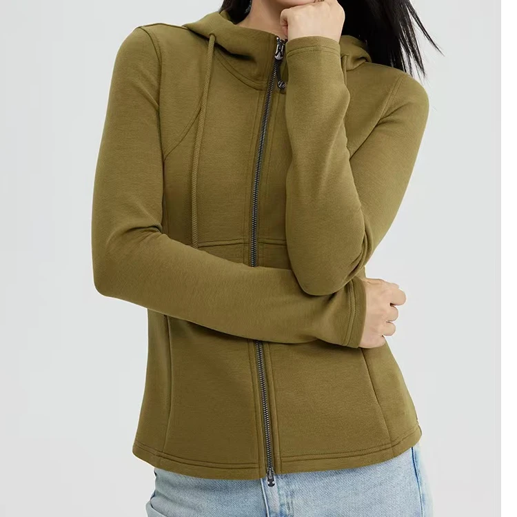 【绒兰】微塑型！新型高端御寒材质 拼接女款外套66