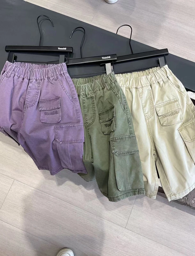 YC- 66022 高货百搭重磅工装潮牌短裤