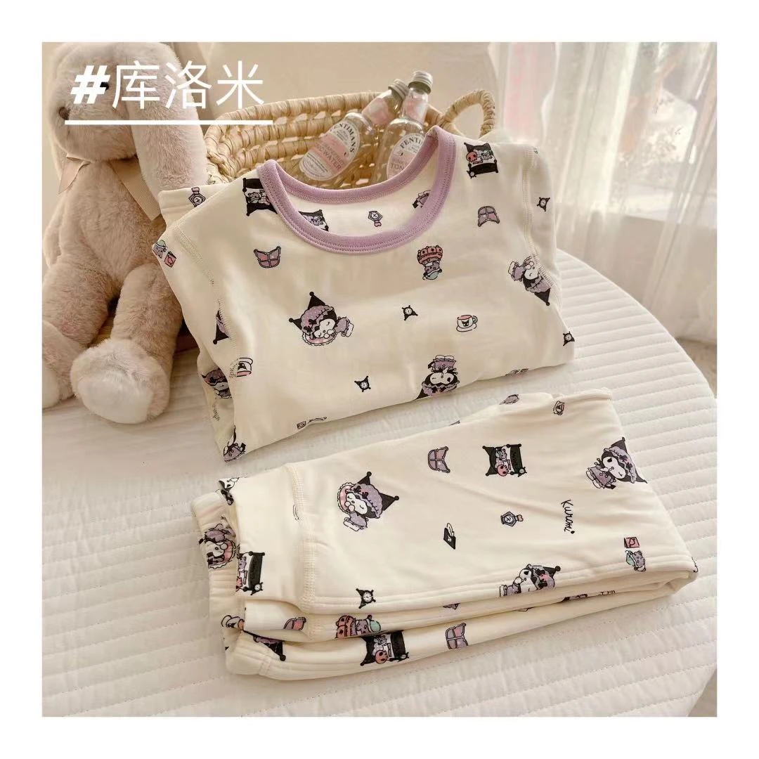 棉TZ-500克库洛米双层蚕丝家居服