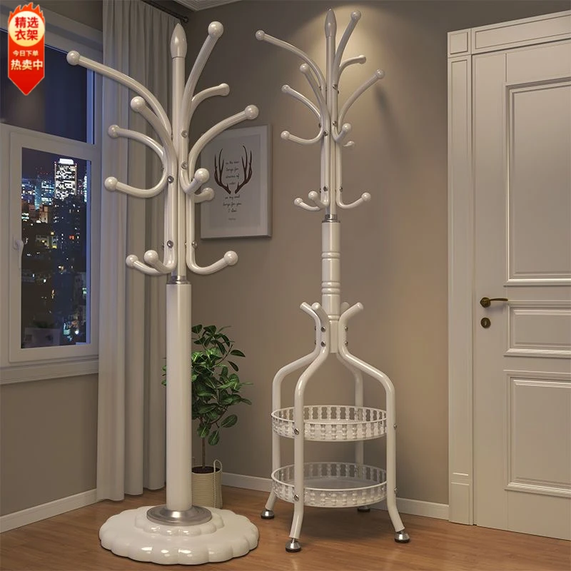 挂衣架家用卧室衣服挂架高档网红落地式卧室衣架挂衣服架子衣帽架