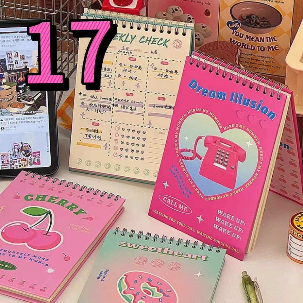 17号文具：文具，贴纸，本子，笔，套装【以直播间展示为主】
