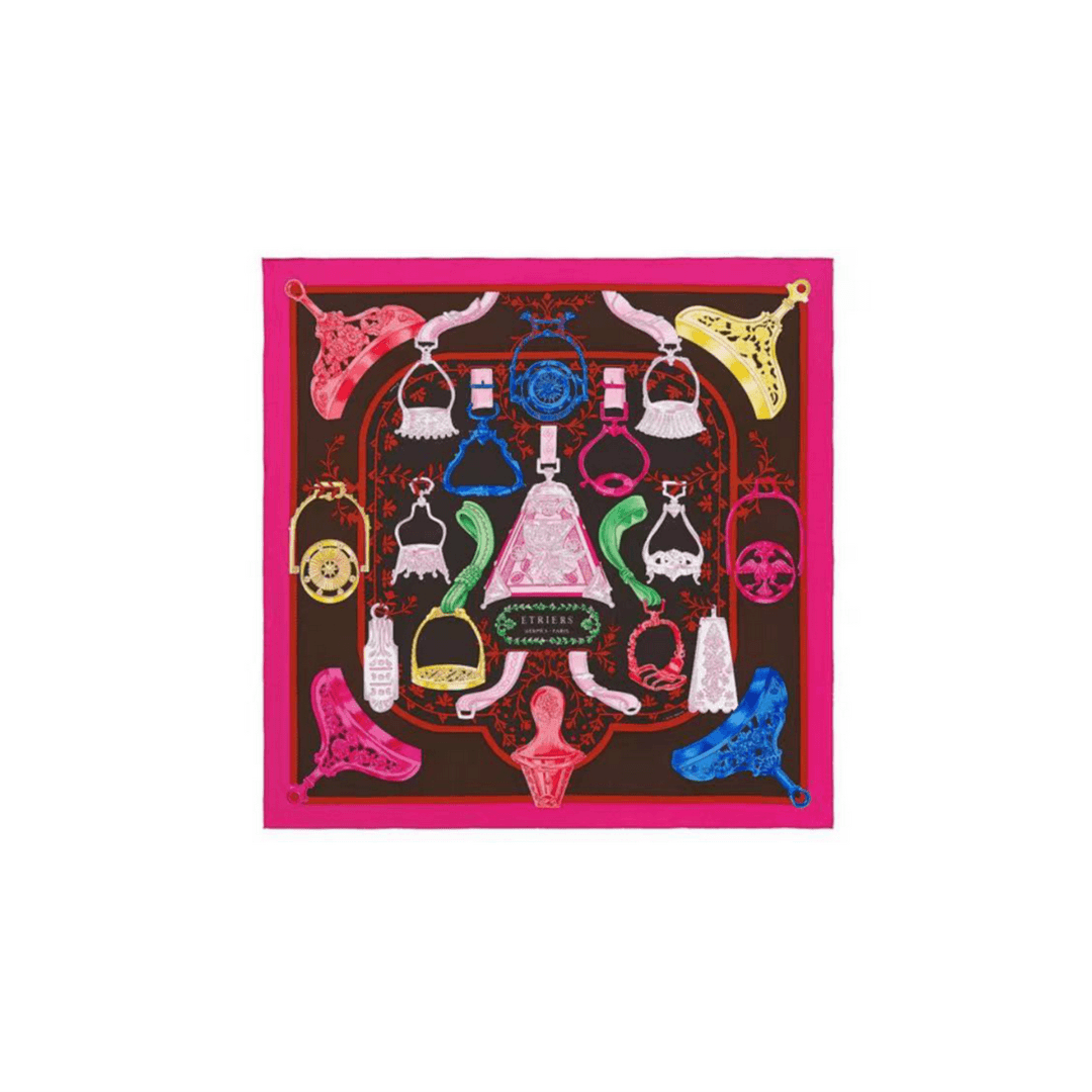 全新未使用 Hermes/爱马仕 【33精选】马镫混搭 TP009137