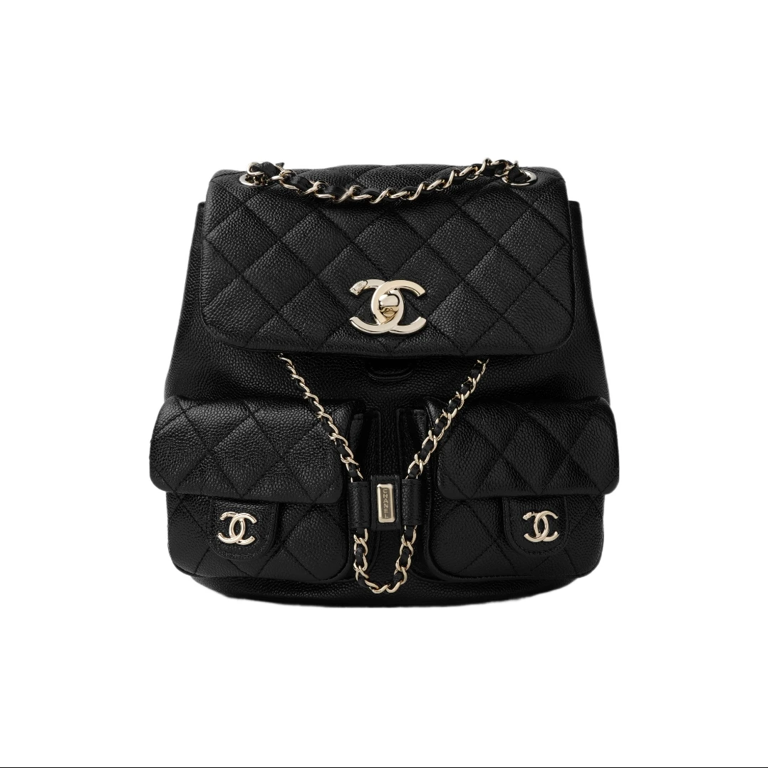 全新未使用 Chanel/香奈儿 【33精选】727538 Duma 抽绳口盖双肩包