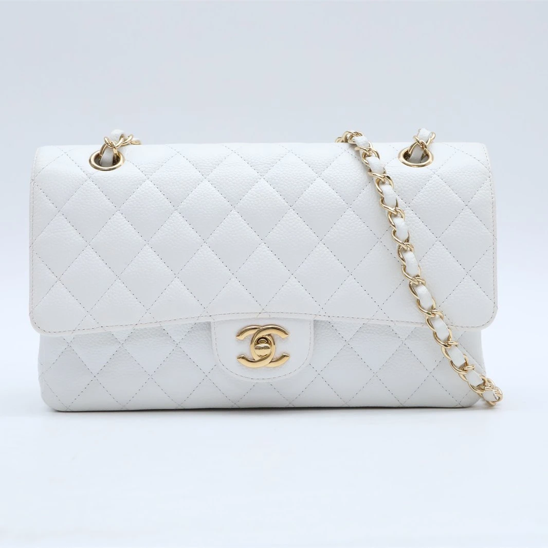 99新 Chanel/香奈儿 黑黑精选P244170662cf中号单肩包