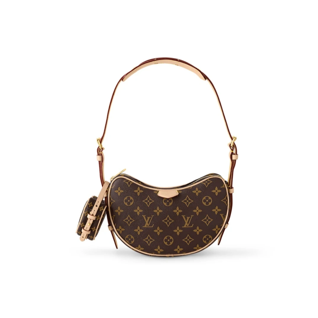 全新未使用 LouisVuitton/路易威登 小花佳珊 双子豌豆包 083712