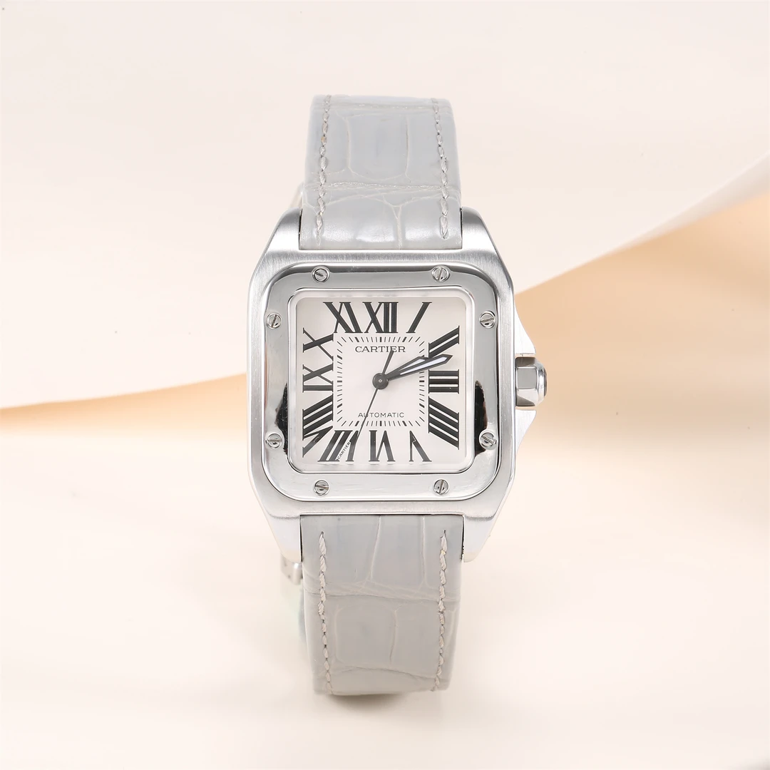 99新 Cartier/卡地亚 小花攀攀山度士W20132X8(W20132X8)表换原盘