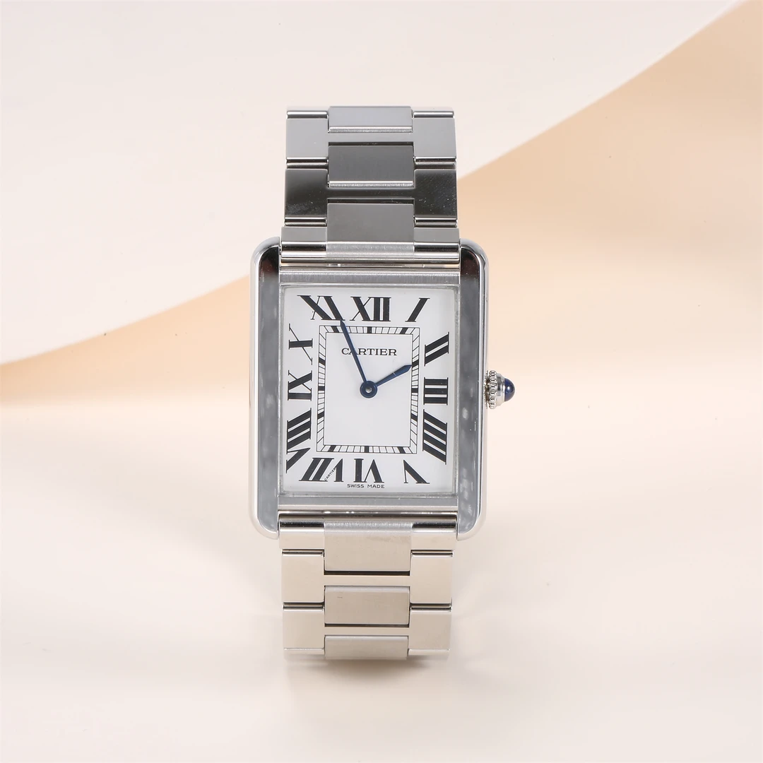 99新 Cartier/卡地亚 小花佳珊P234450781卡地亚坦克腕表