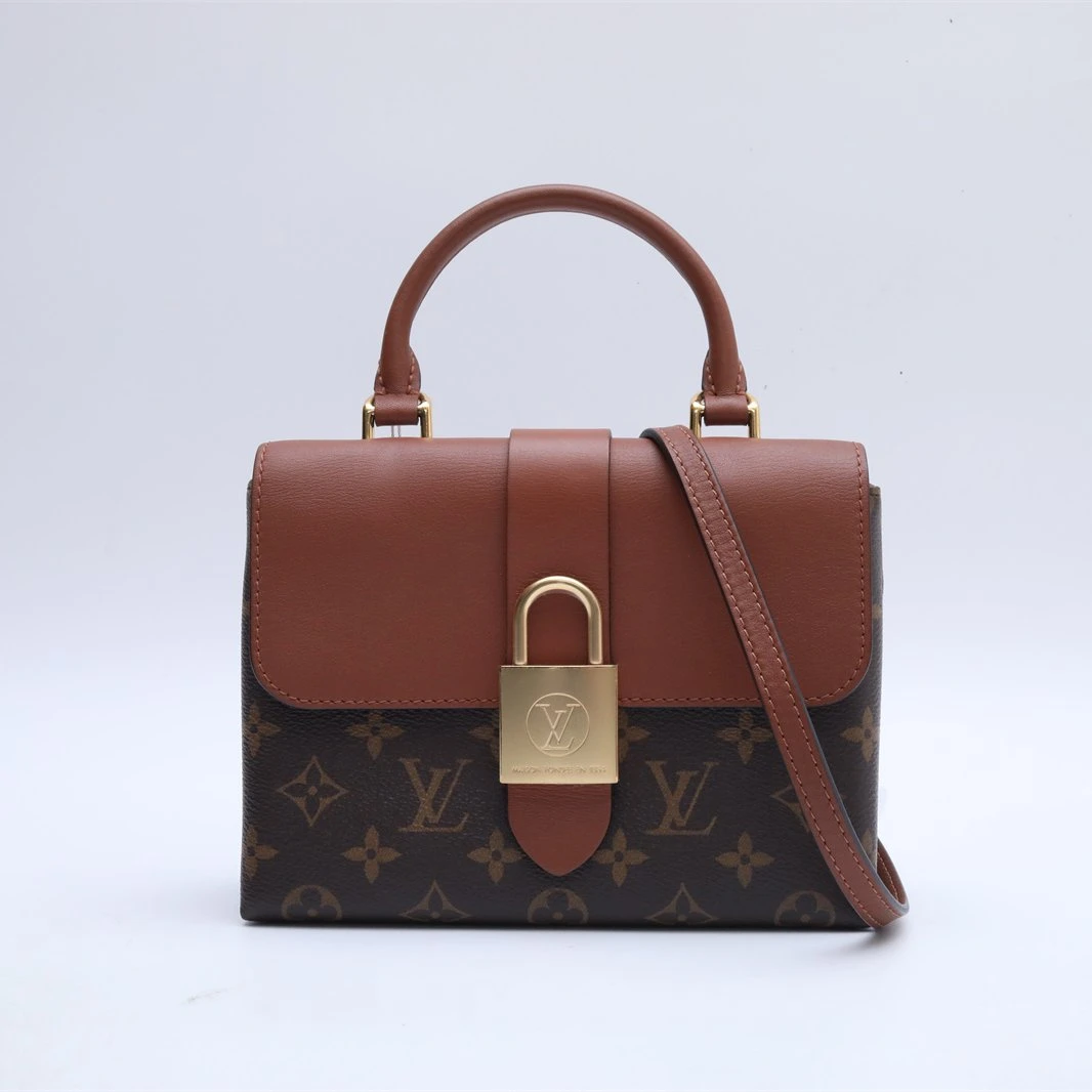99新 LouisVuitton/路易威登 小花佳珊P224933031Locky BB 锁头包