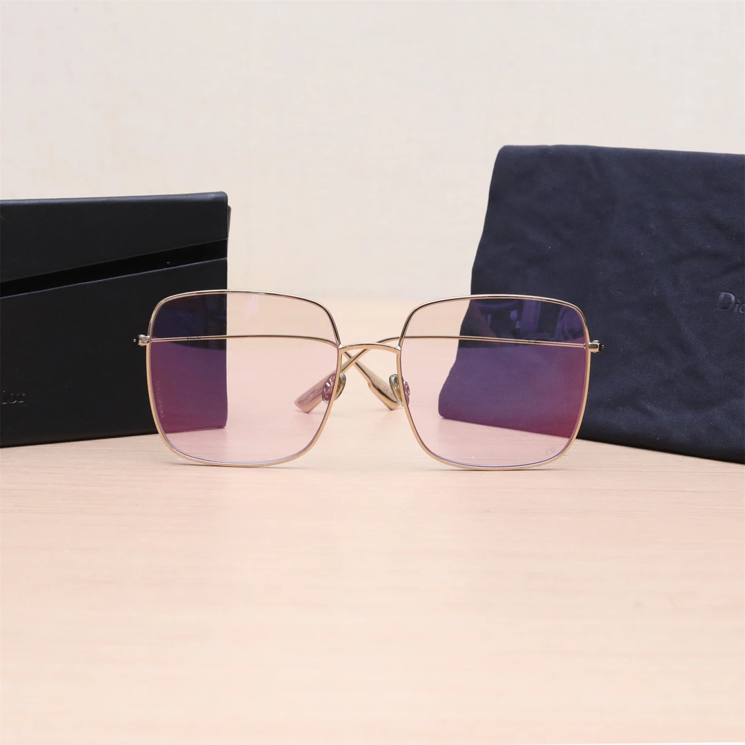 99新 DIOR/迪奥 小花佳珊P234243615Dior 金属镜框 墨镜