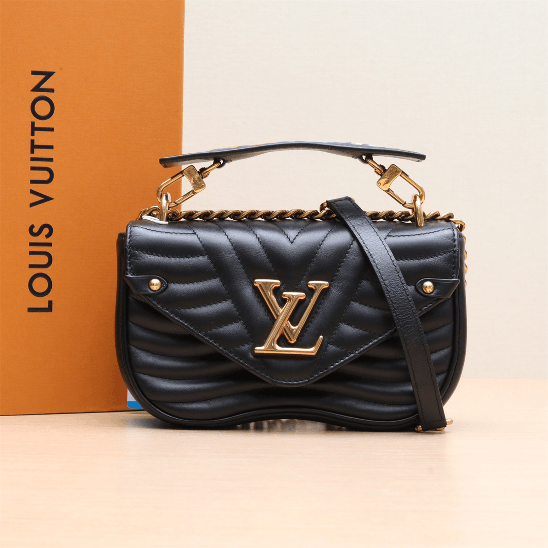 99新 LouisVuitton/路易威登 小花攀攀New Wave蜜臀包小号21皮革C