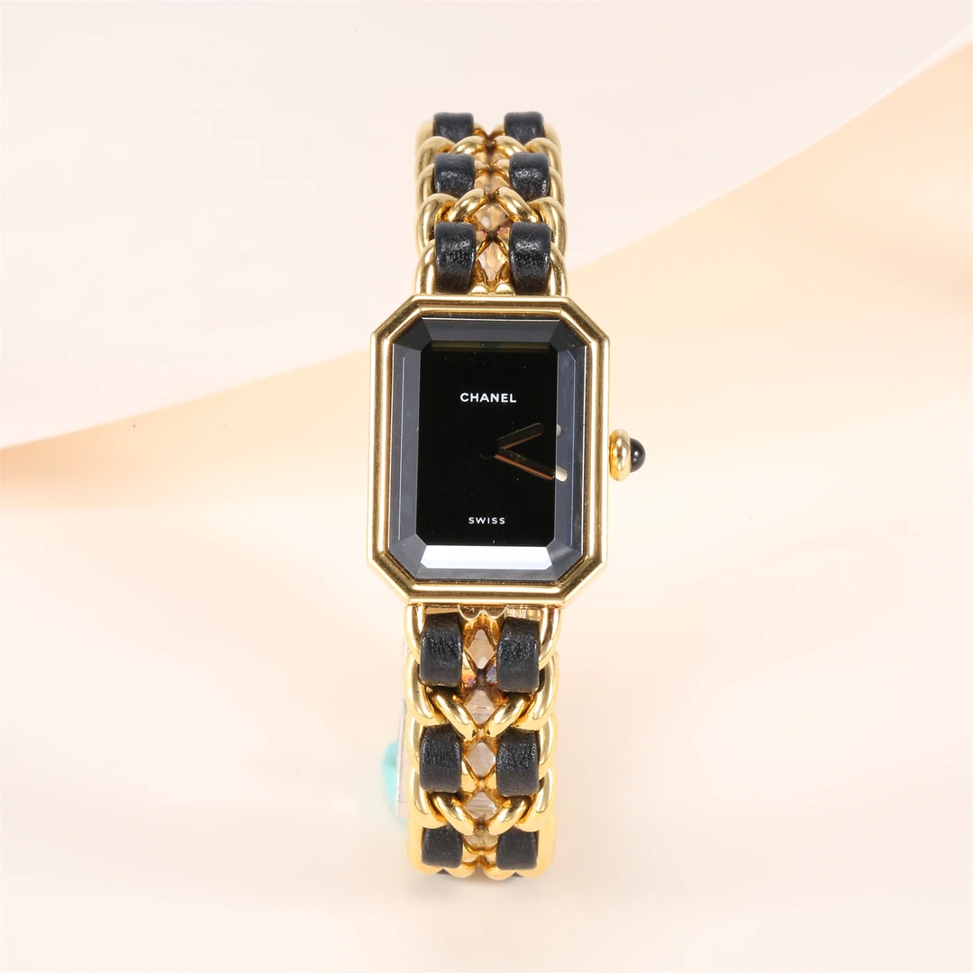 95新 Chanel/香奈儿 小花攀攀中古 PREMIÈRE ROCK 方糖L 20*26MM