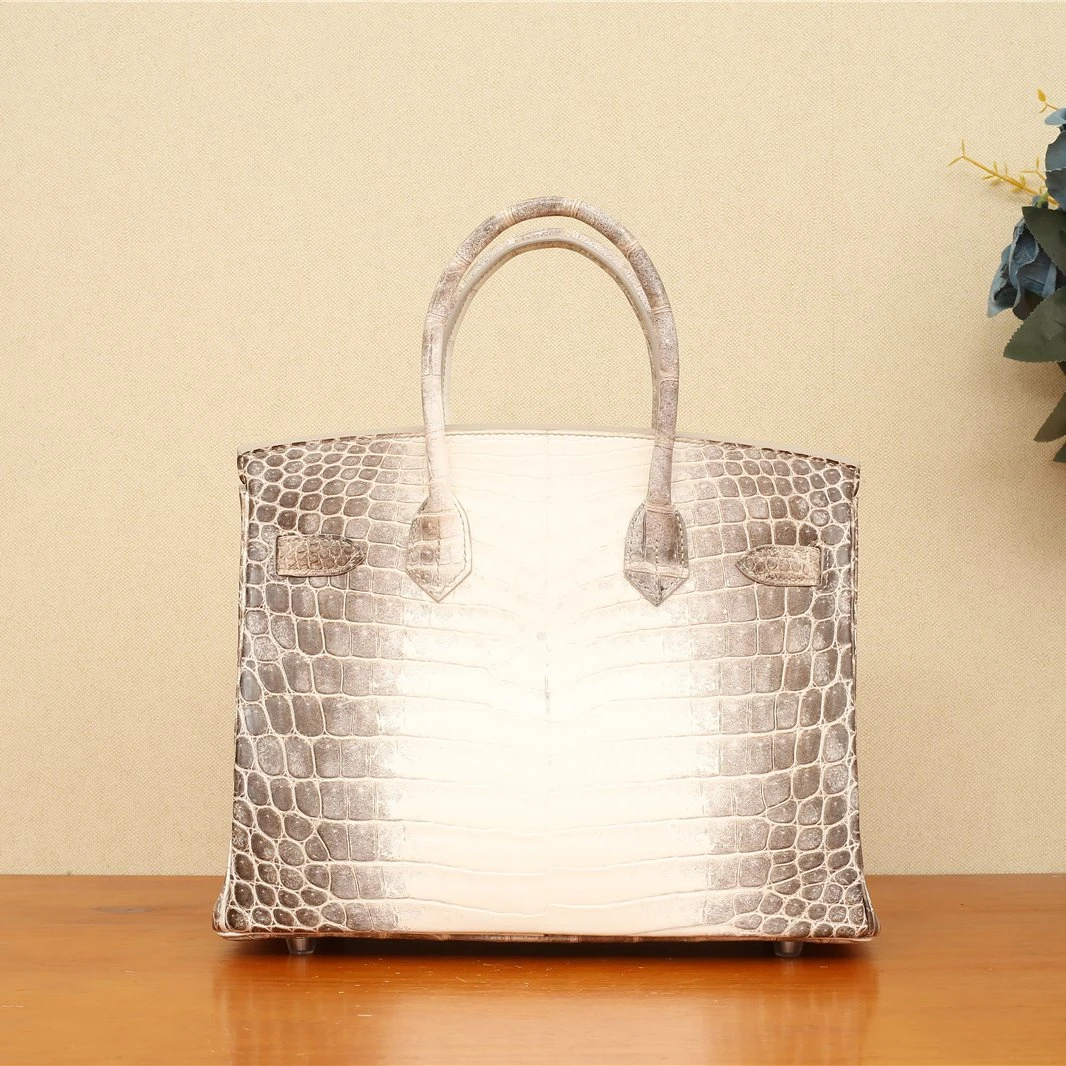 99新 Hermes/爱马仕 小花佳珊217582喜马拉雅 BIRKIN 30