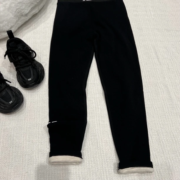 76221高端童装加倍暖棉透氧追家打底休闲裤B18-4-4