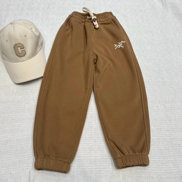 02897高端潮流时尚百搭休闲一体绒针织裤C17-1-4