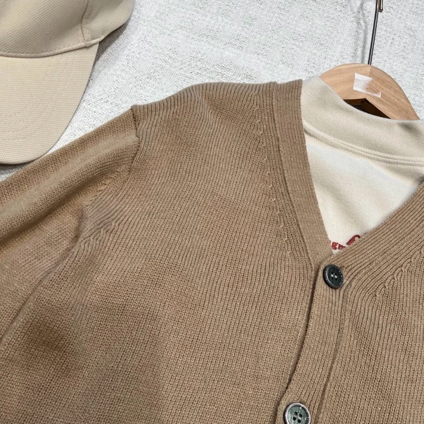 33656高端潮流时尚百搭休闲开衫毛衣C19-1-1