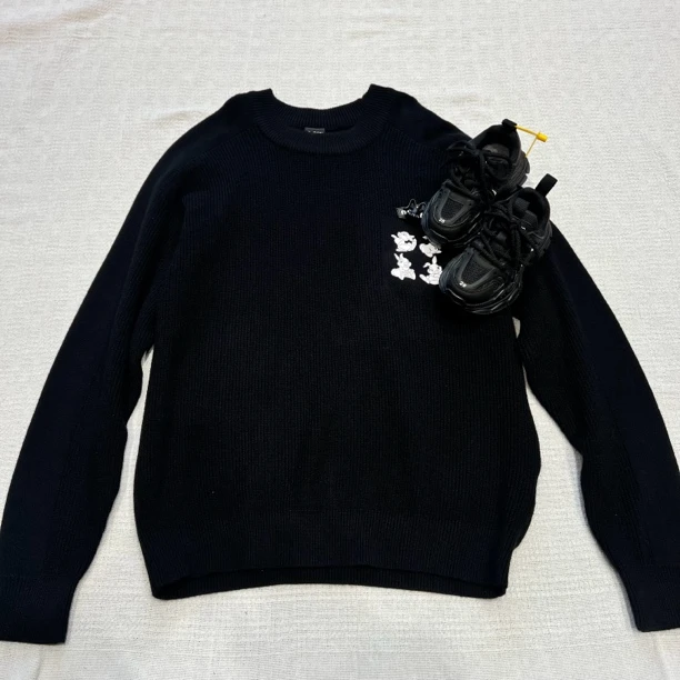 15560高端童装潮牌青少年圆领毛衣W3/A5-1-4