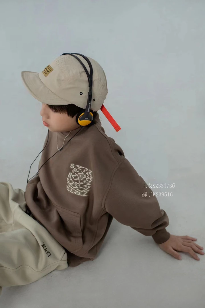 31730高端童装时尚百搭设计款图家休闲卫衣W/A6-1-2