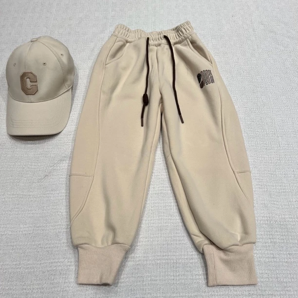 16921高端潮流时尚百搭休闲加绒中大童休闲裤C3-1-3