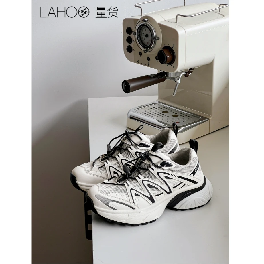 厚底网面时尚老爹鞋女新款爆款运动休闲鞋透气增高跑步鞋XLH24002