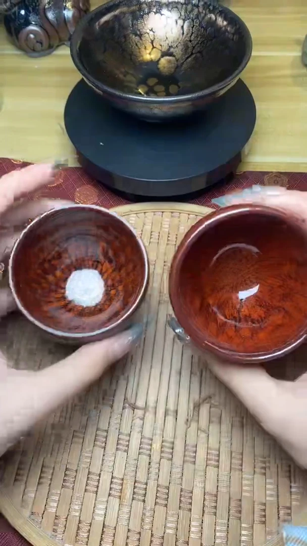 【闪购商品】533观尘茶器建盏茶盏两只