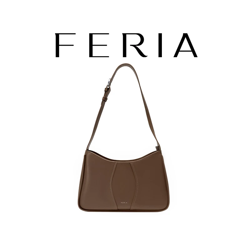 FERIA-【复古腋下包】FE205B041小众高级洋气百搭女包包