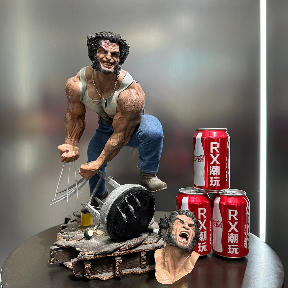 RX 定制 X战警金刚狼 树脂材质 双头雕替换 不包邮 订金999