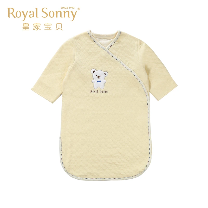 Royal Sonny皇家宝贝卡通防踢夹棉斜襟重工睡袋【专柜货清仓】