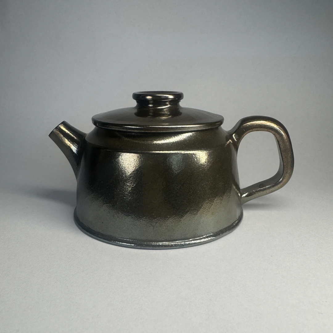 建水紫陶《器韵堂》纯手工全手工紫泥柴烧裸烧陶瓷茶壶薄胎轻盈精美