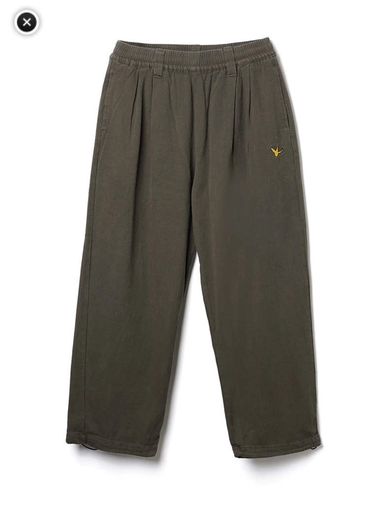 海外日本WHATITISNT小飞人简约款长裤 宽松版型长裤 男女同款