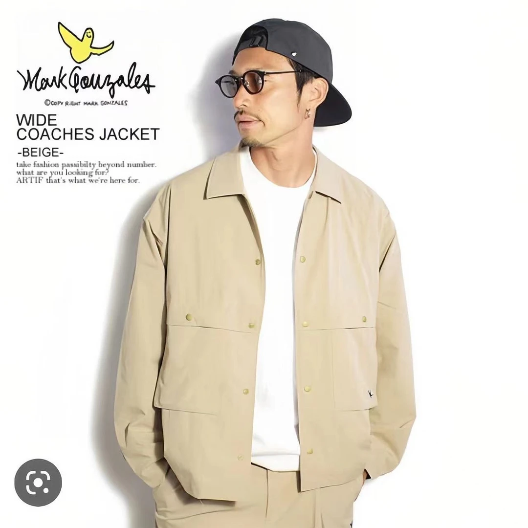 海外潮牌日本WHATITISNT小飞人外套 男女同款外套