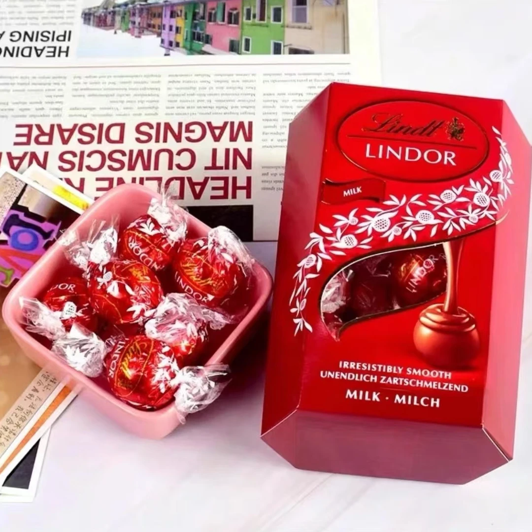 Lindt瑞士莲软心精选巧克力分享装节日礼物伴手礼屯节日