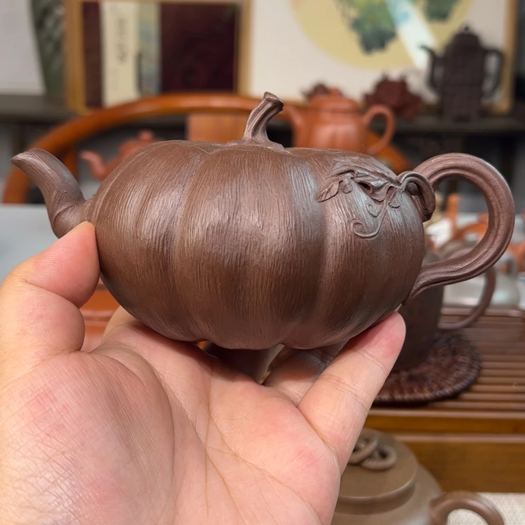 紫砂茶壶南瓜,容量230