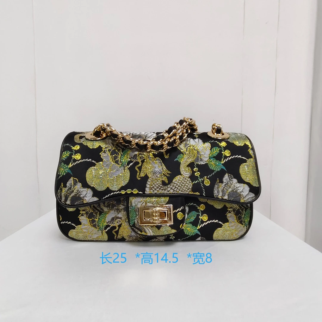 时尚休闲马鞍相机链条包包