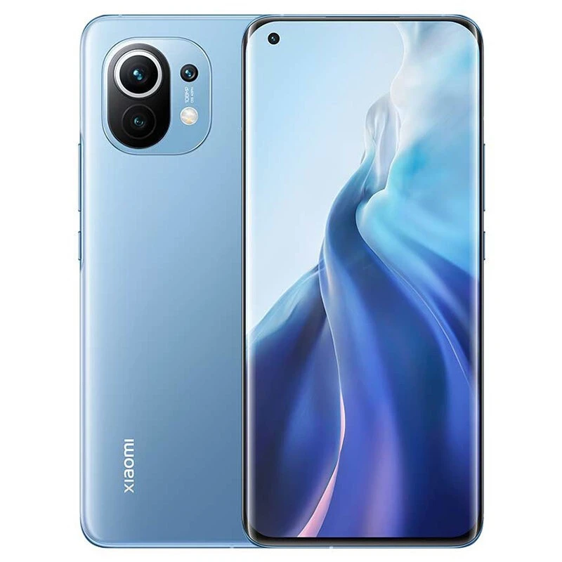 99新 Xiaomi/小米 11 8+256GB蓝色5G双卡智能手机正品二手拍照
